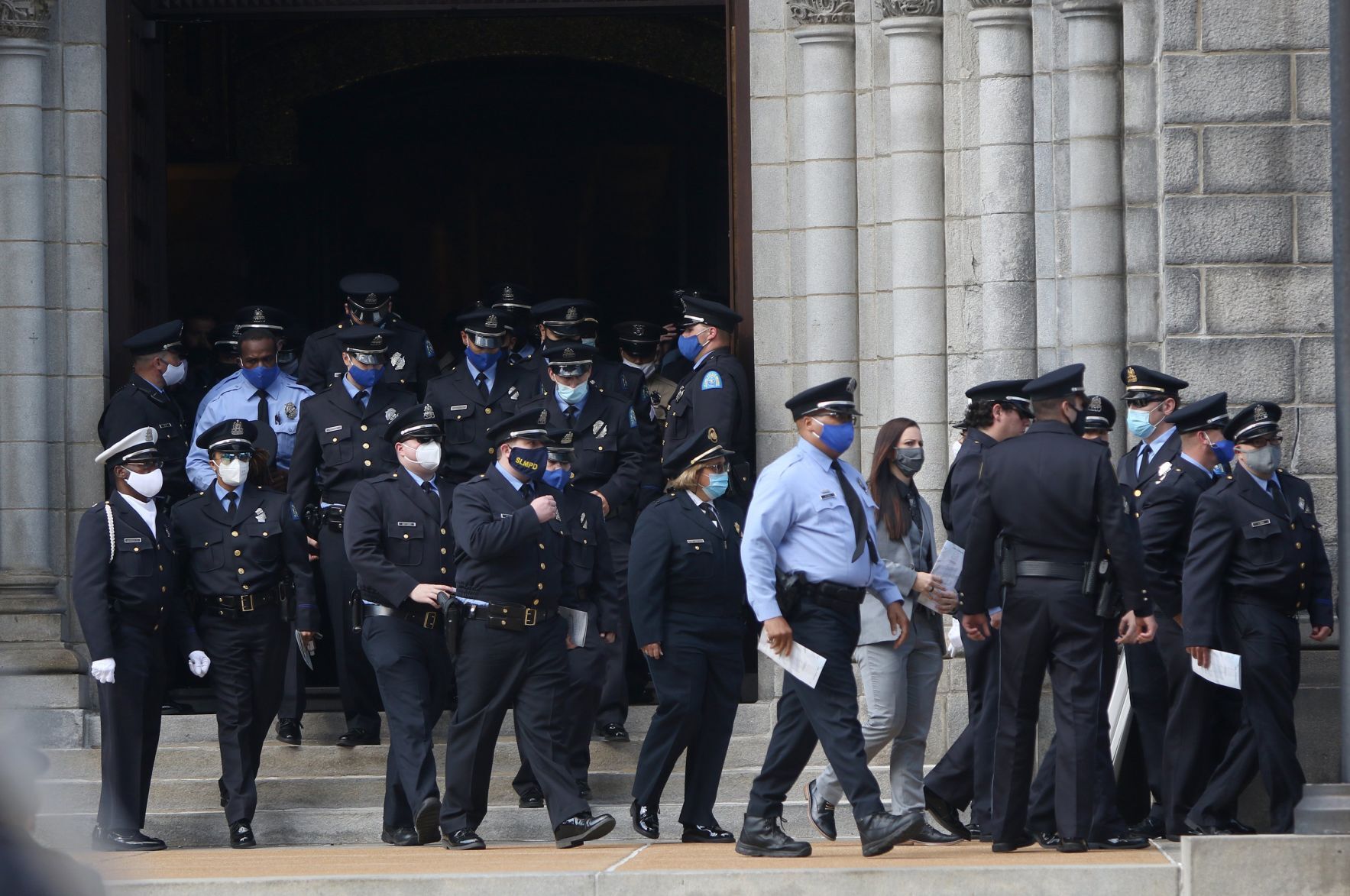 Memorial service for Officer Tamarris Bohannon